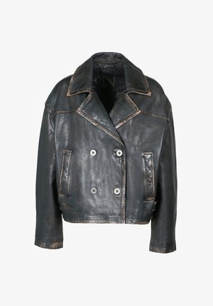 Freaky Nation ABBIE - Lederjacke - used black