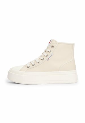 Baskets montantes - beige