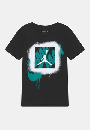 STENCIL SPRAY - Print T-shirt - black