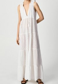 Pepe Jeans Maxiklänning - white