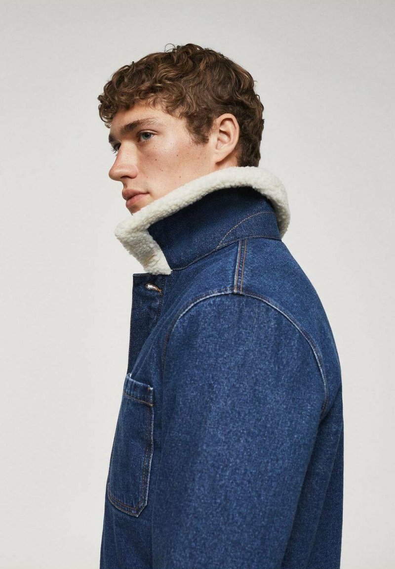 Mango UNION - Jeansjacke - dark blue/dunkelblau - Zalando.de