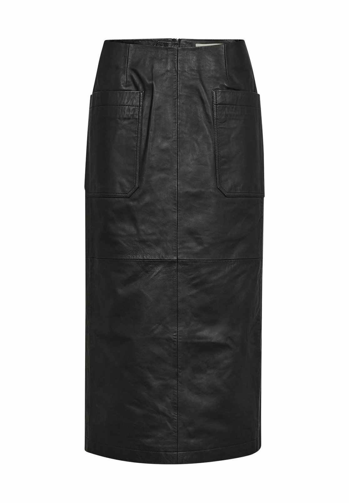 Pieszak Leather skirt - black - Zalando