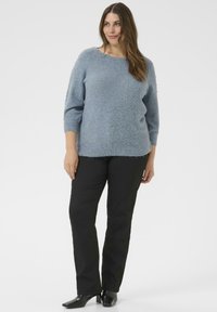 Kaffe Curve LETTY - Džemper - windward blue melange