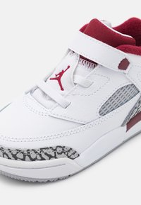 Jordan SPIZIKE UNISEX - Sneakers basse - white/team red/wolf grey/anthracite
