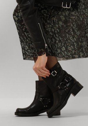 Notre-V Cowboy-/Bikerlaarsjes - zwart