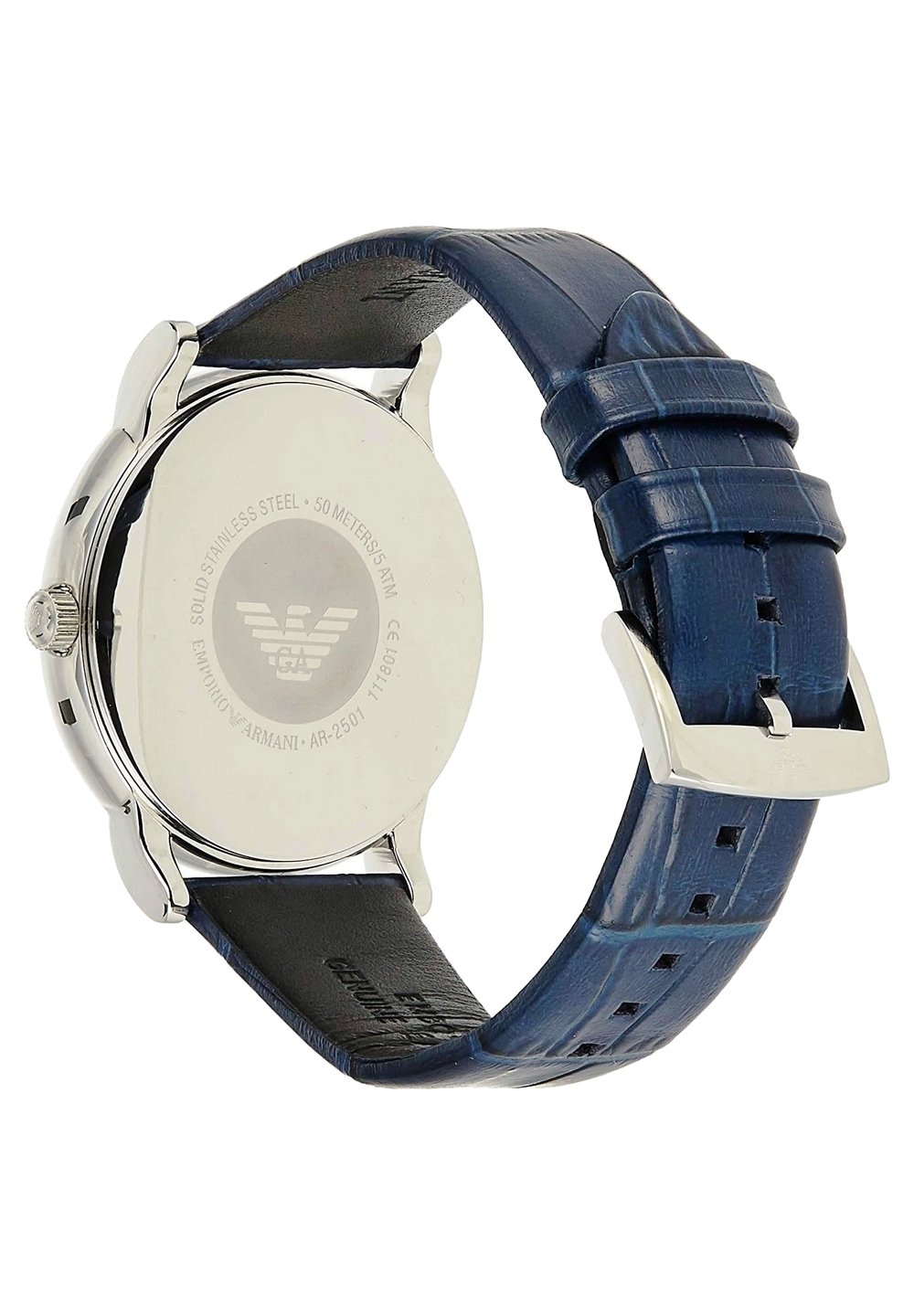 Emporio Armani LUIGI - Orologio - silver/argentato - Zalando.it