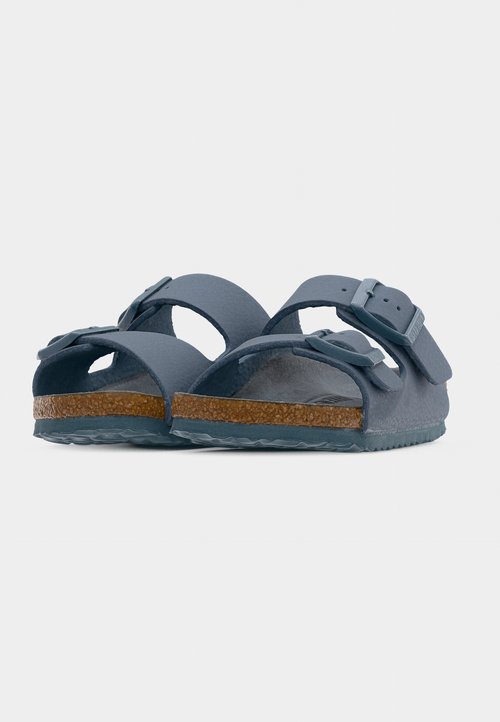 Birkenstock Sandalia arizona kids en piel sintética Gris — foto 3