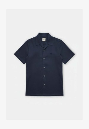 ALTONADOCK, CAMISA SHORT SLEEVE COAST BEIGE - Camisa - azul
