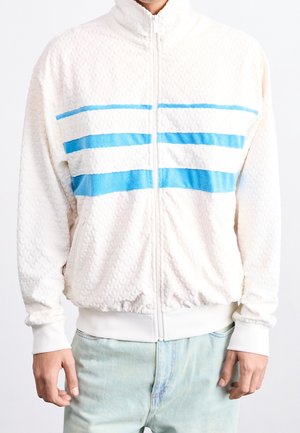 Felpa con zip - off-white