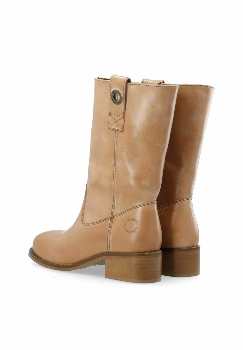 Bottines Cashott Copenhagen En Cuir Marron - Taille 38 (UK 5), Talon Plat, Occasion