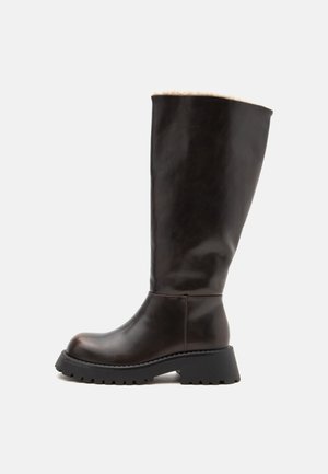 Even&Odd by Zalando, Μπότες πλατφόρμα - dark brown