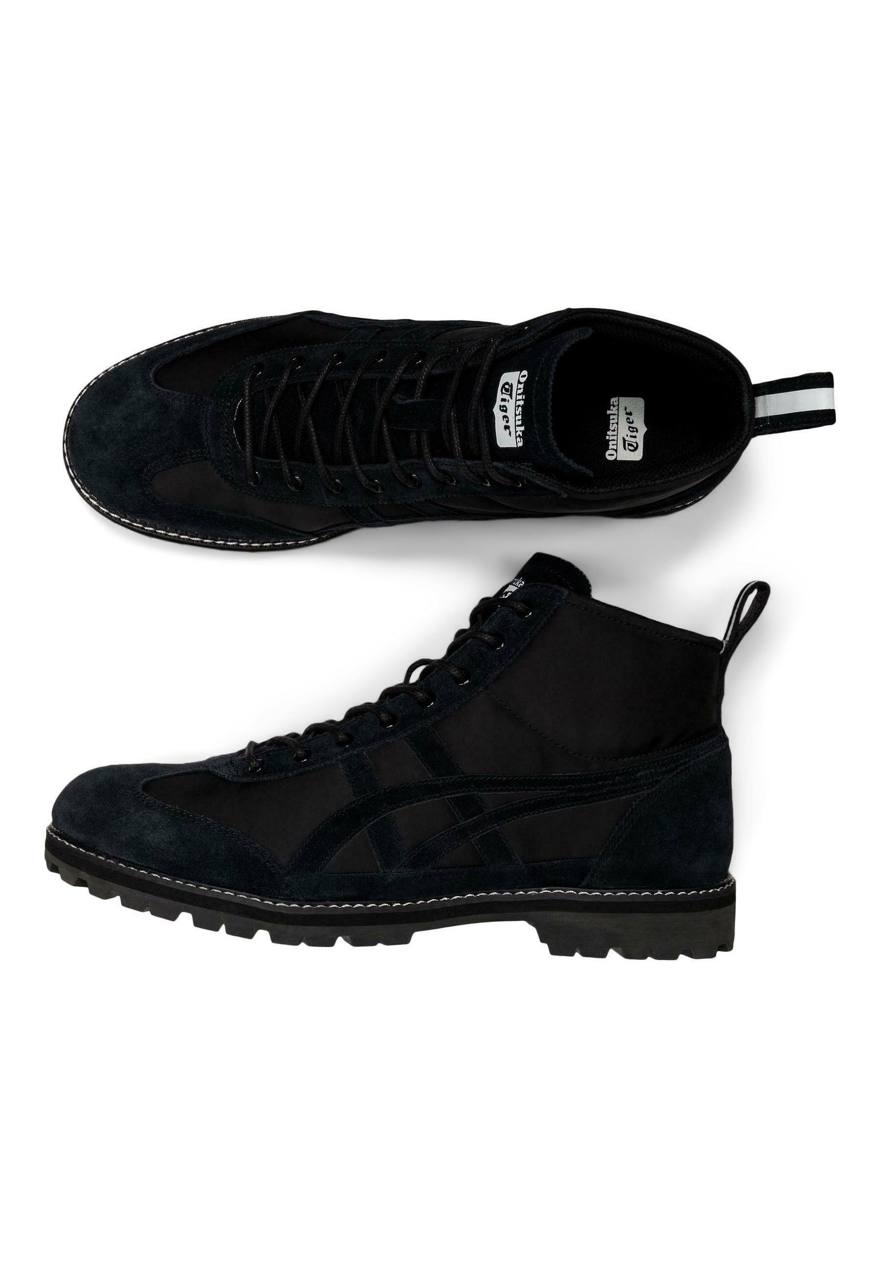 Onitsuka Tiger MEXICO RINKAN - Ankle boots - black black/black