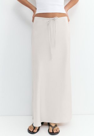 PULL&BEAR Áčková sukně - beige