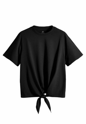 THE SET REGULAR FIT - 3 PACK  - Pamata T-krekls - black white black and white stripe