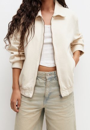 Chaqueta vaquera - beige