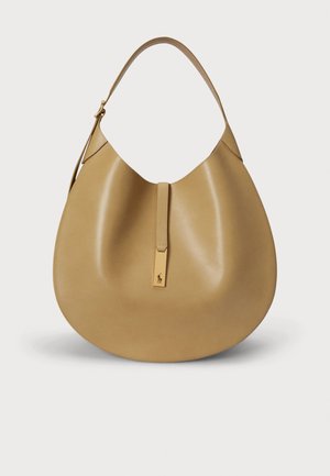 POLO ID LARGE CALFSKIN SHOULDER BAG - Håndtasker - beige