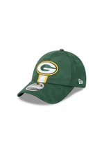 Casquette Courbée Verte Et Noire Snapback 9FORTY Stretch Snap Sideline Road Green Bay Packers Nfl New Era