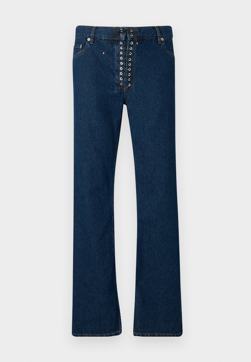 Ludovic de Saint Sernin LACE UP MENS UNISEX - Jeans Straight Leg - blue
