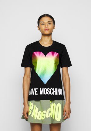 T-shirt z nadrukiem - black