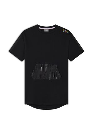T-shirt con stampa - nero