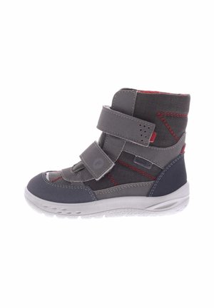 UKI - Classic ankle boots - schoko meteor rot