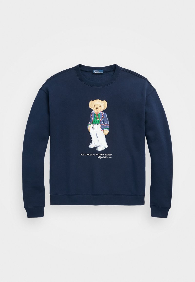 driftwood blue polo ralph lauren pullover bear herren