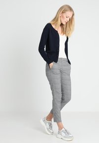 Rosemunde LAICA O NECK CARDIGAN - Jopica - dark navy melange