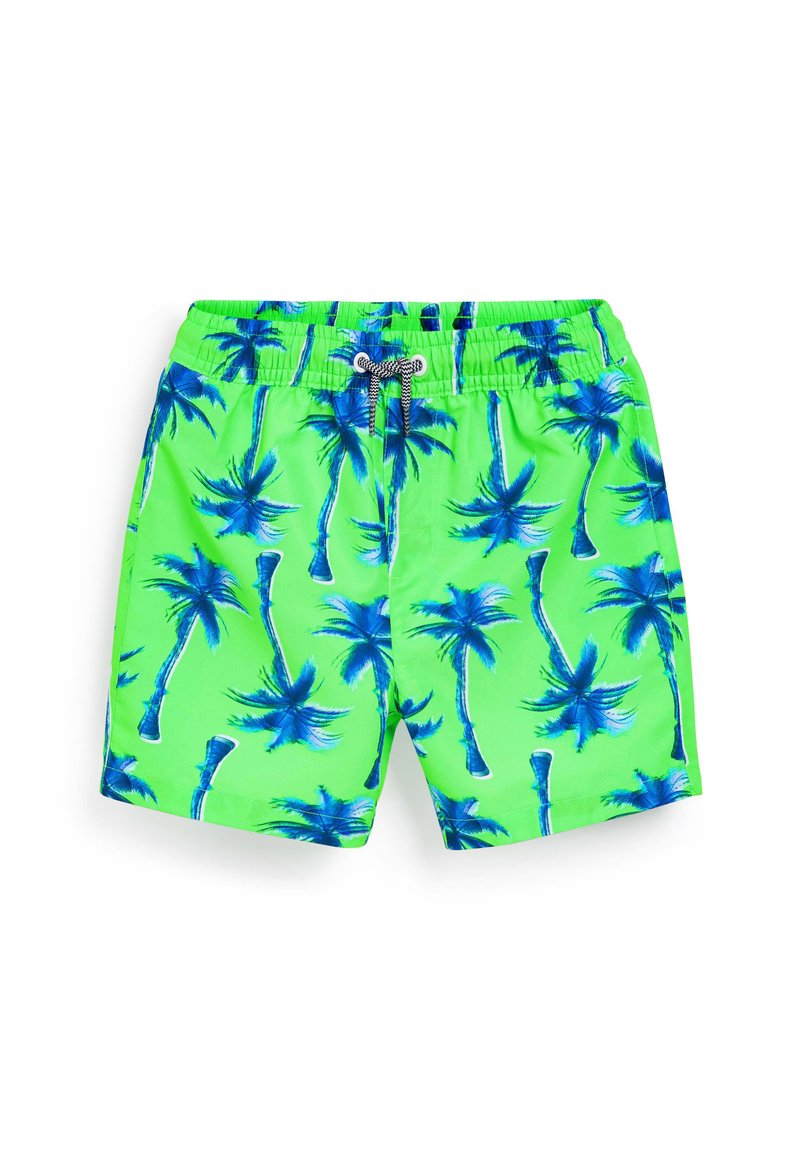 Next SWIM SHORTS Zwemshorts fluro green palm tree/groen Zalando.nl