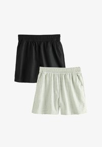 Non sélectionné, black green gingham