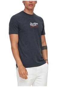 s.Oliver T-Shirt print - navy