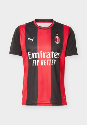 Puma, AC MILAN HOME REPLICA - Klubové oblečení - black/for all time red