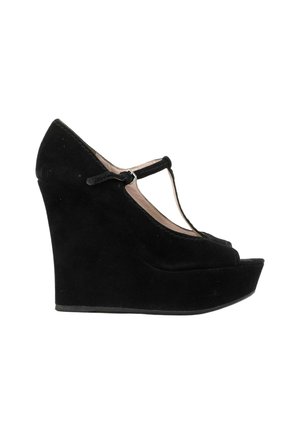 Miu Miu, SANDAL BLACK - Sandales à plateforme - black
