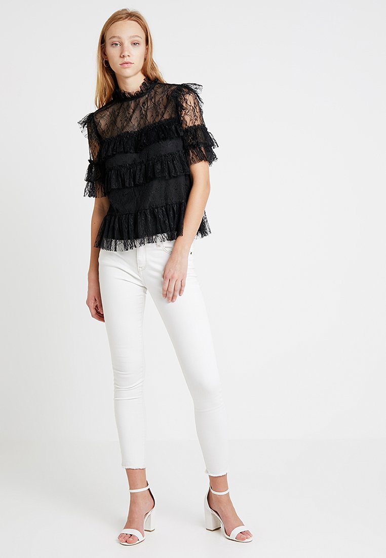 By Malina RACHEL BLOUSE Bluser blacksvart Zalando.no By Malina RACHEL BLOUSE - Bluser - black/metallic