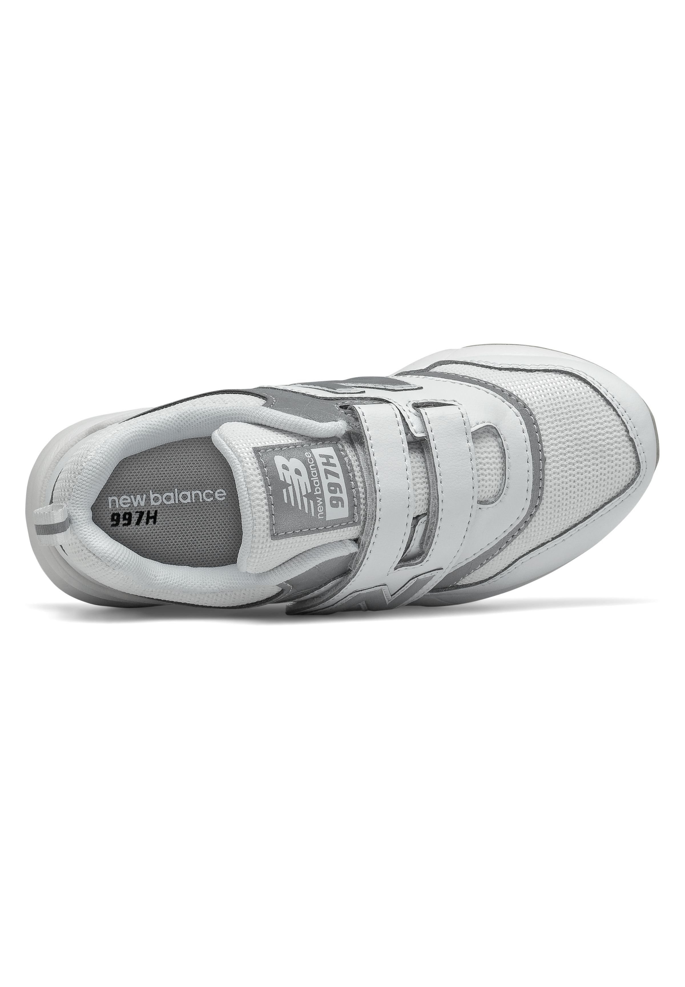 New Balance Sneakers laag - munsell white/silver/wit - Zalando.nl