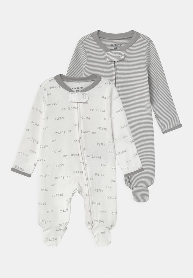 2 PACK UNISEX - Śpioszki - white
