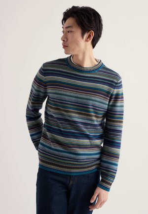 Seasalt Cornwall, SEASALT CORNWALL TRENALE JUMPER - Svetrík - blue - sown squall