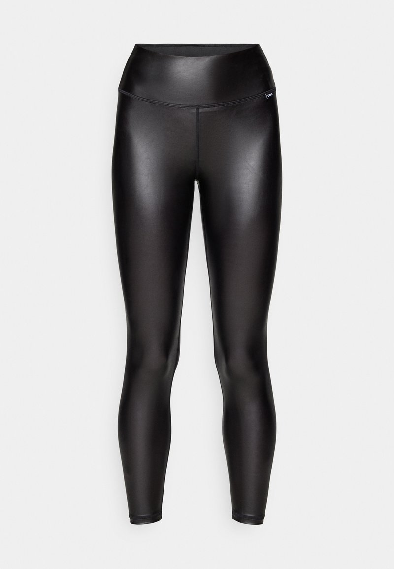 Legging Noir DKNY Taille L - Occasion En Très Bon état