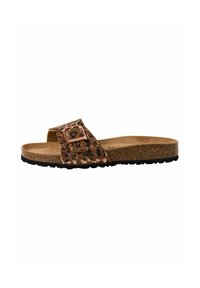 Unselected, cognac leopard
