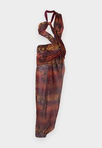 ASYMMETRIC DRAPED MAXI DRESS - Abiti per occasioni speciali - multi-coloured