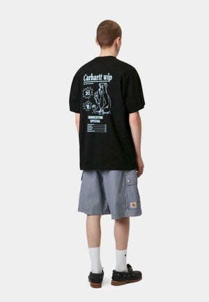 Carhartt WIP CATALOGUE - T-shirt con stampa - black bluebird