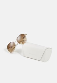 Michael Kors EMPIRE AVIATOR - Occhiali da sole - light gold/white