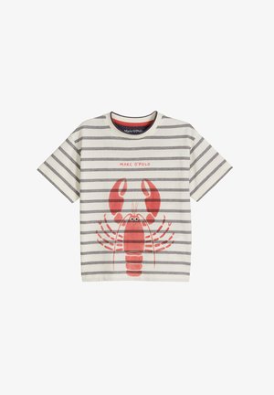 Marc O'Polo, KN.-T-SHIRT - T-Shirt print - blue