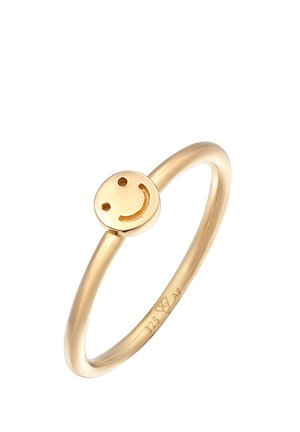 Elli HAPPY FACE BASIC - Sõrmus - gold-coloured