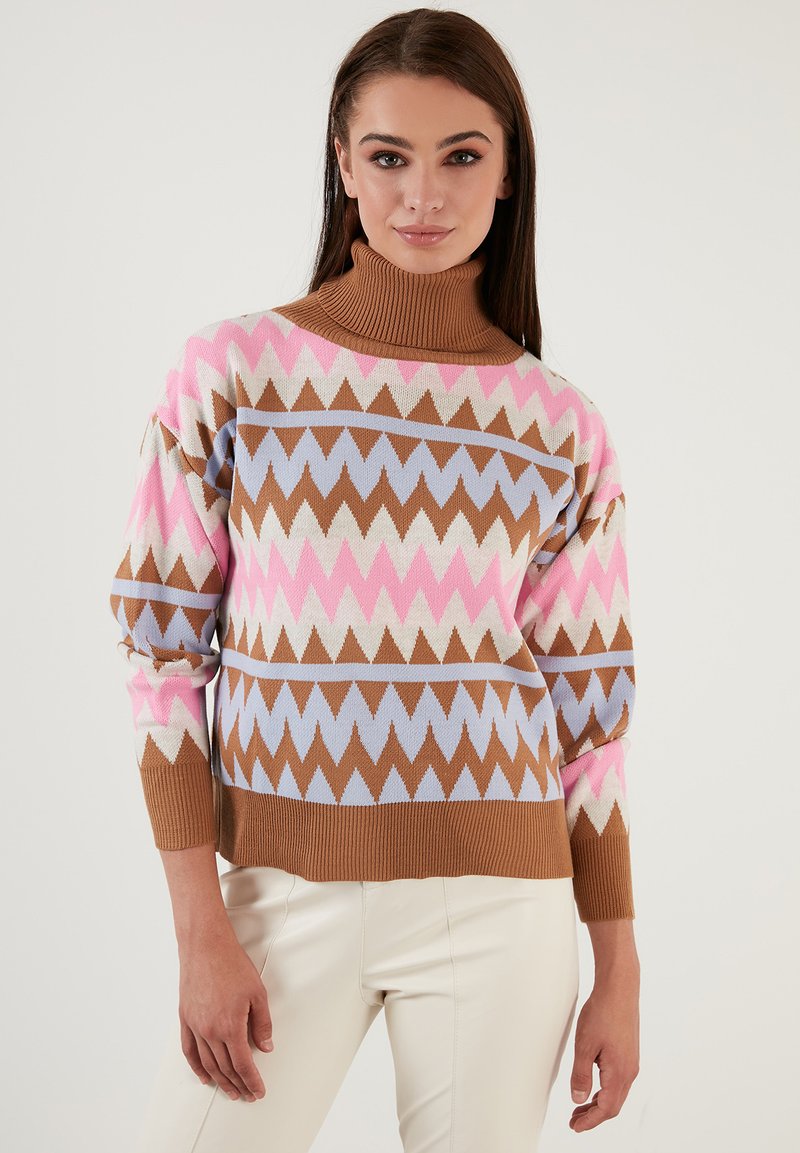 LELA REGULAR FIT Jumper caramel/brown Zalando.ie