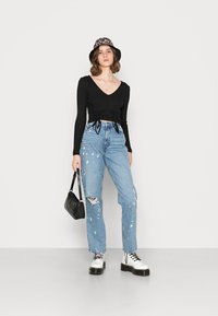 Even&Odd Camisola de manga comprida - black