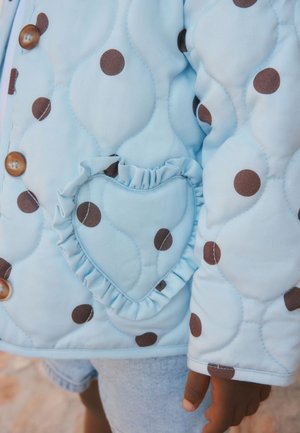 Next, REGULAR FIT - PRINTED QUILTED JACKET  . - Kerge jope - blue spot