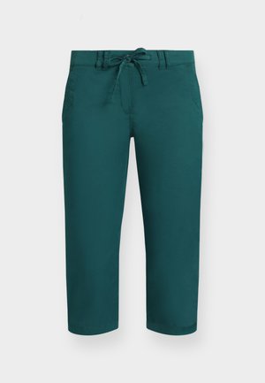 TOM TAILOR, TTTAPERED RELAXED CAPRI - Püksid - deep meadow green