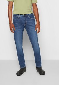 Lee DAREN ZIP FLY - Calças de ganga de perna direita - dark stone