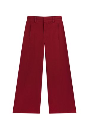 Scalpers CHOUSSY SUMMER - Trousers - burgundy