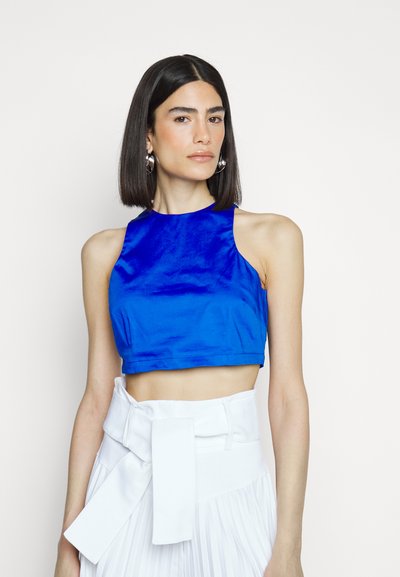 Sara Battaglia CROP  - Μπλούζα - blue